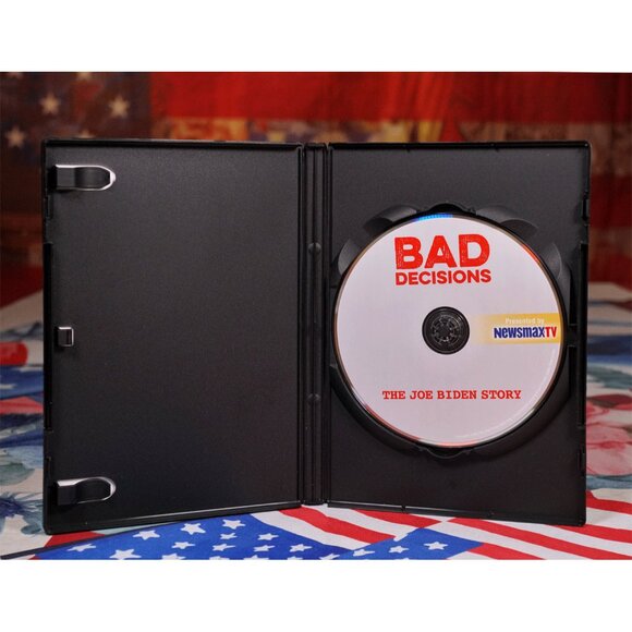 Bad Decisions: The Joe Biden Story DVD Newsmax Get The Inside Scoop! - Picture 2 of 3